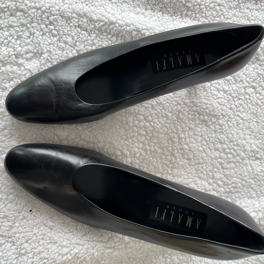 Amalfi Classic Black Heels